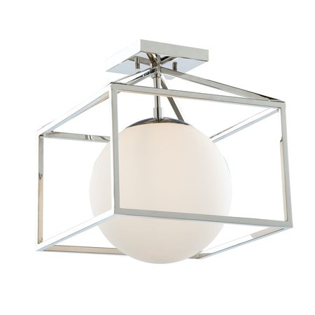 ARTCRAFT Eclispse Sc13274Pn Semi Flush SC13274PN